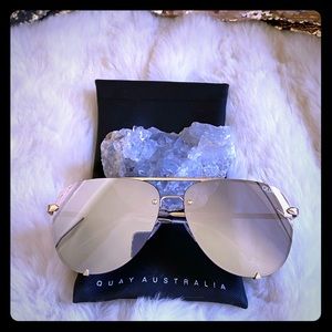 OVERSIZED QUAY SUNGLASSES